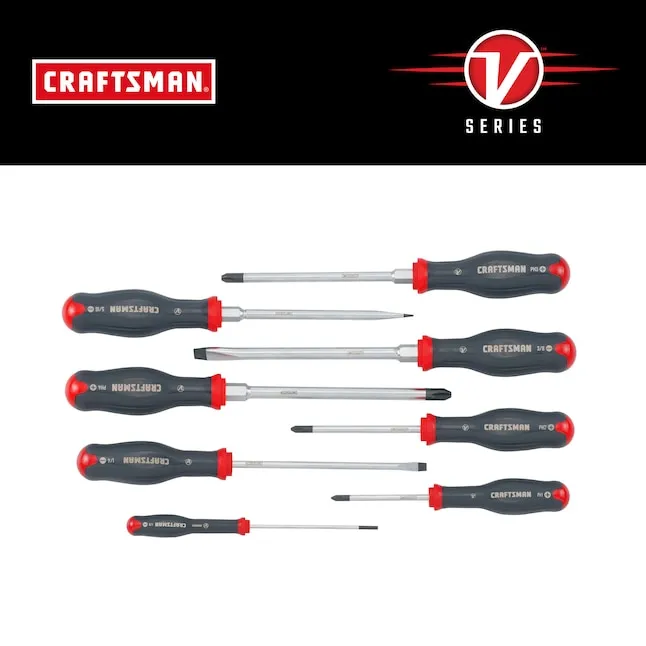 CRAFTSMAN V-Series 8-Piece Screwdriver Set | CMHT65618V