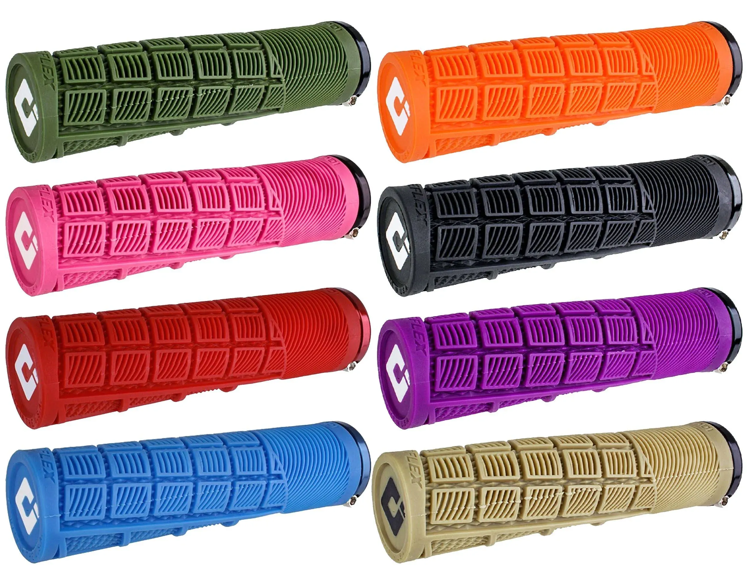 ODI Reflex V2.1 Lock-On MTB Grips Purple