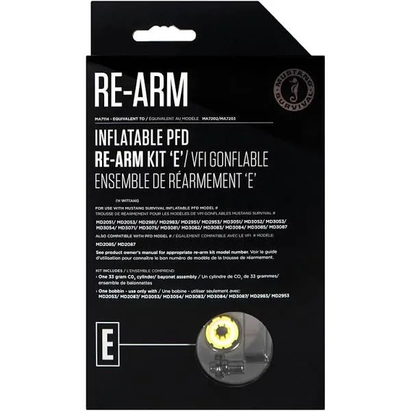 Mustang Re-Arm Kit E 33g - Auto & Manual