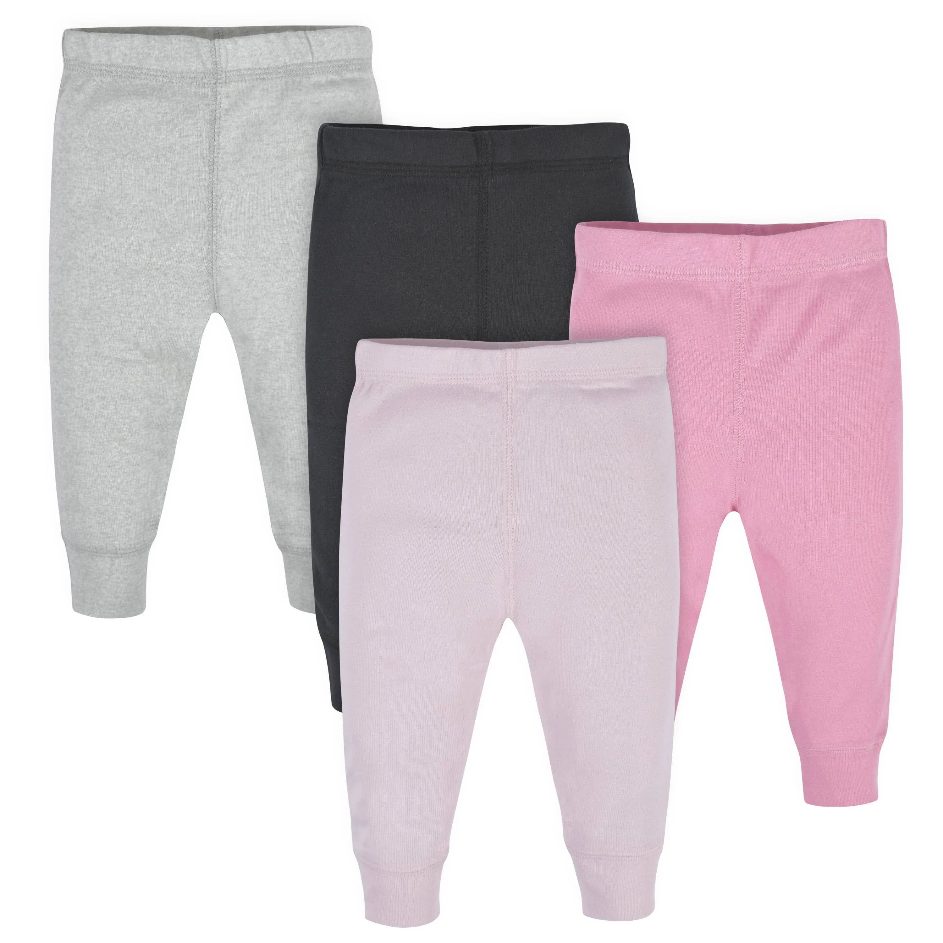 Gerber Baby Girls 4-Pack Active Pants