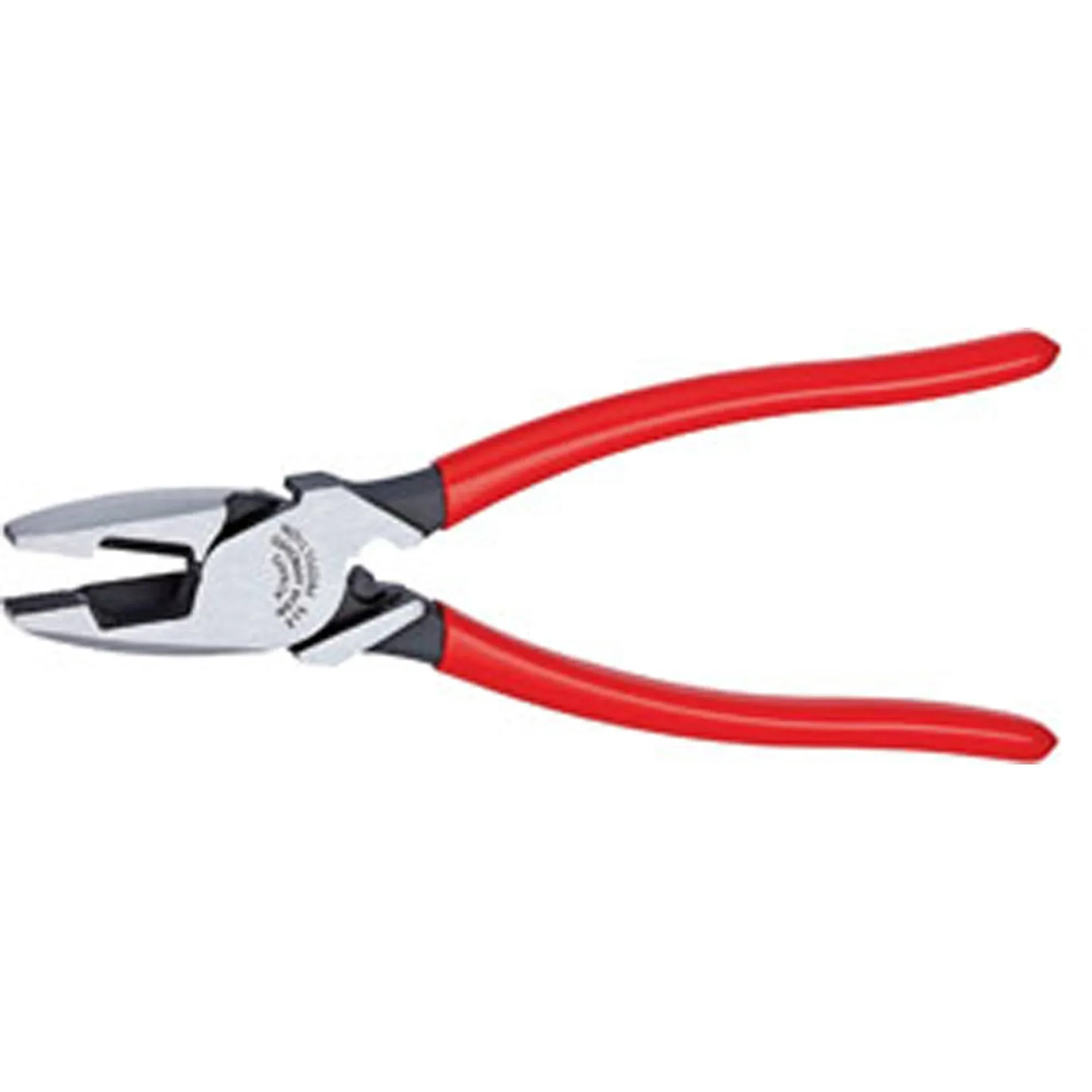 Knipex 09 11 240 9.5-Inch Ultra-High Leverage Lineman's Pliers with Fish Tape Puller and Crimper