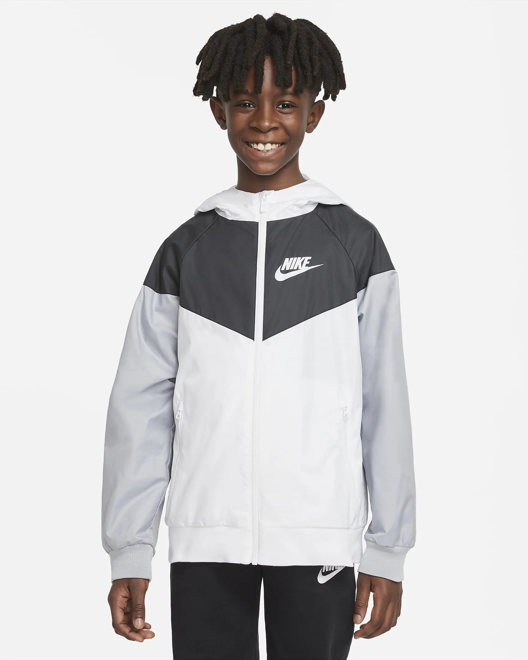 Nike Sportswear Windrunner Older Kids' (Boys') Loose Hip-Length Hooded Jacket