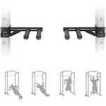 Dip Bar Attachments for 2&#034; x 2&#034; or 3&#034; x 3&#034; Power Rack - Narrow &amp; Wide Dips Do...