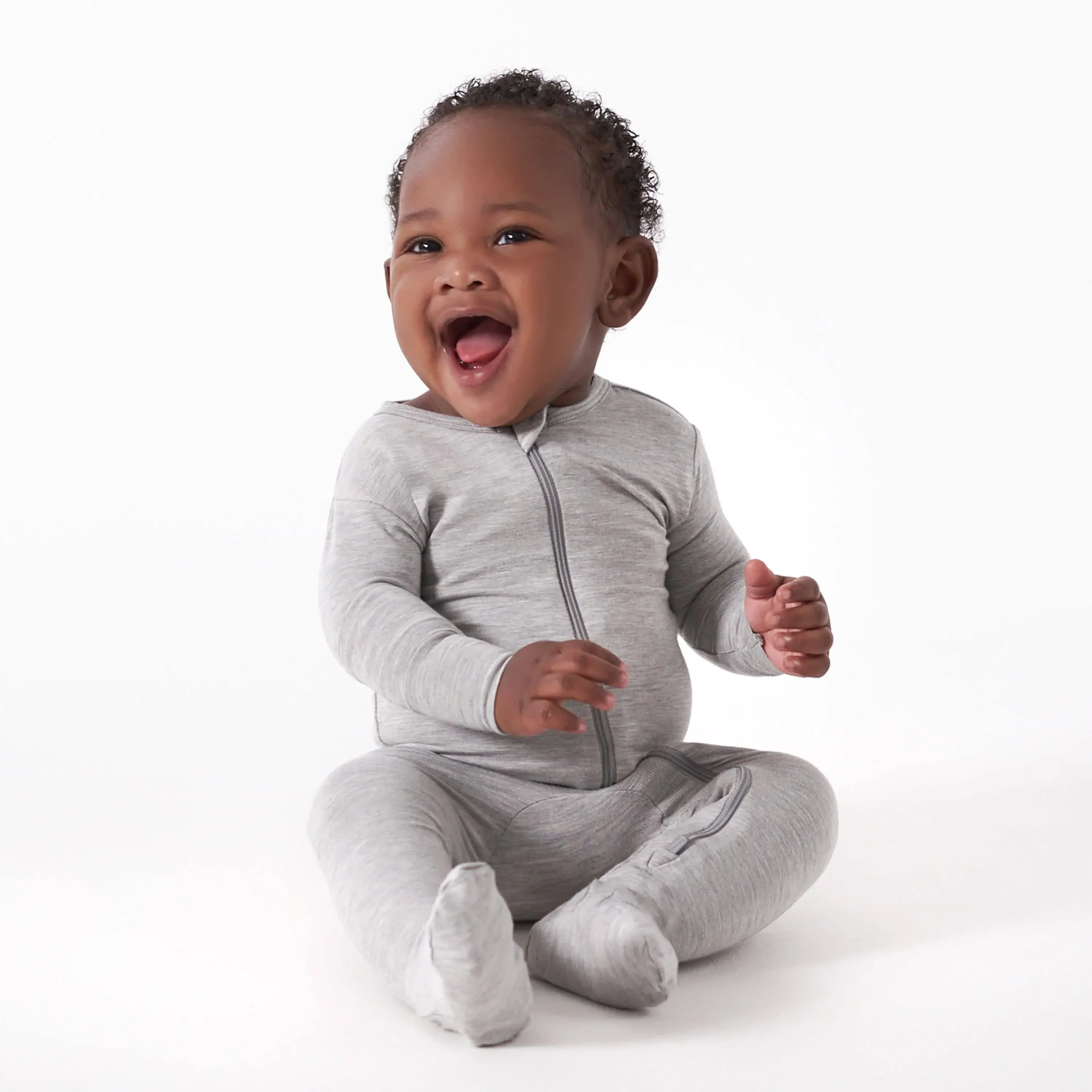 Gerber Baby & Toddler Glacier Gray Buttery Soft Viscose Made from Eucalyptus Snug Fit Footed Pajamas - 4T