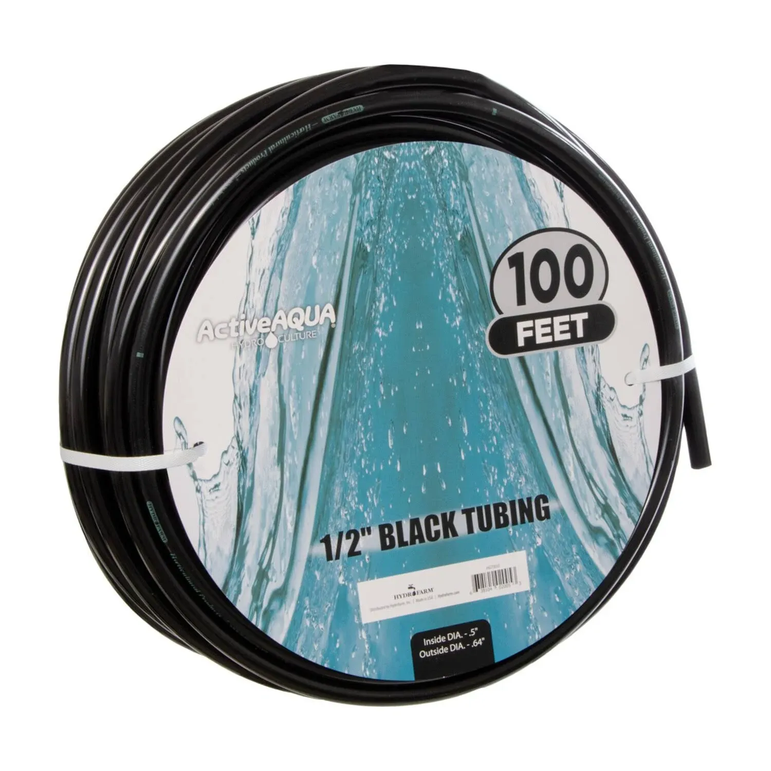 3/4 in. ID Black Tubing 100 ft