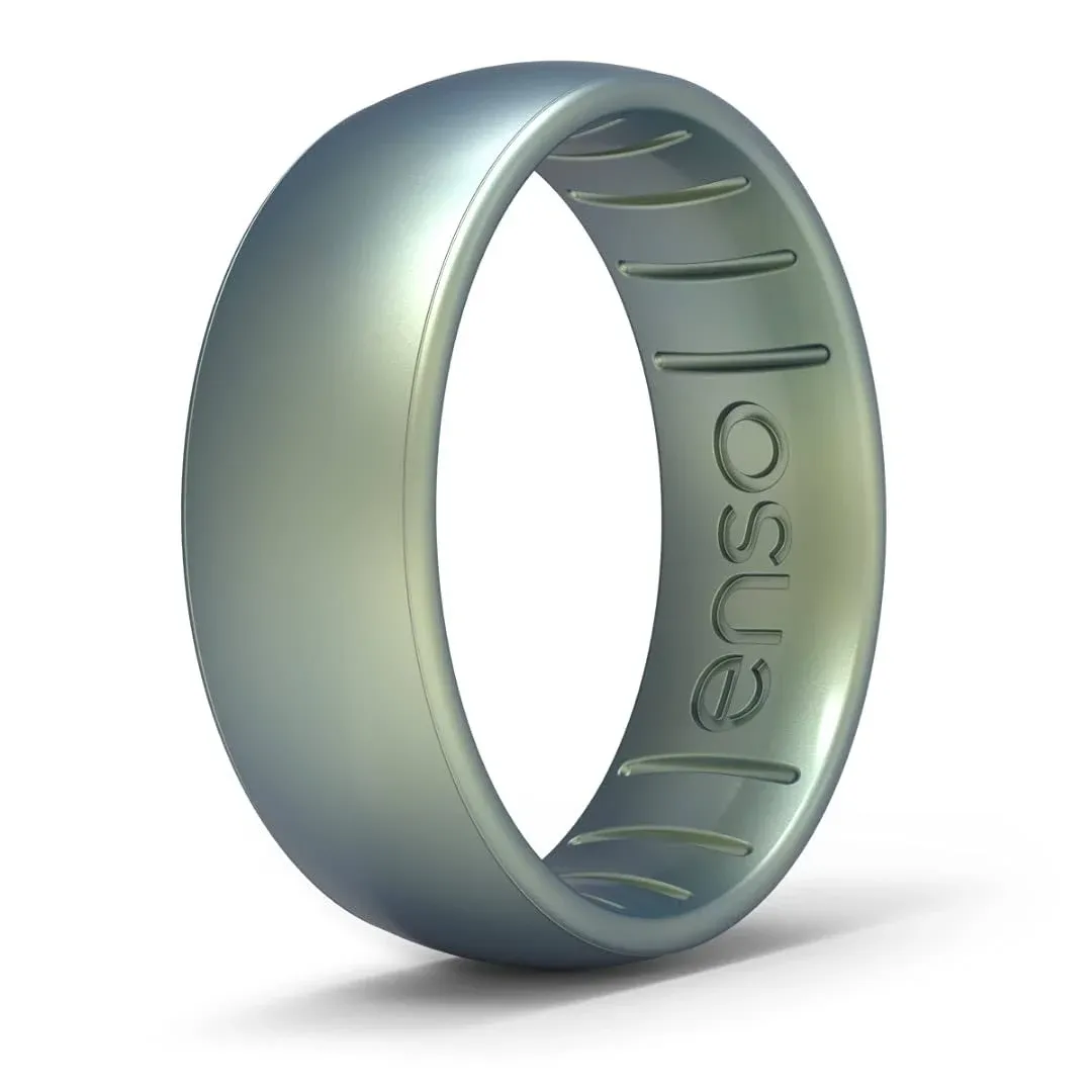 Enso Rings Elements Classic Silicone Ring | Volcanic Ash | Size 9