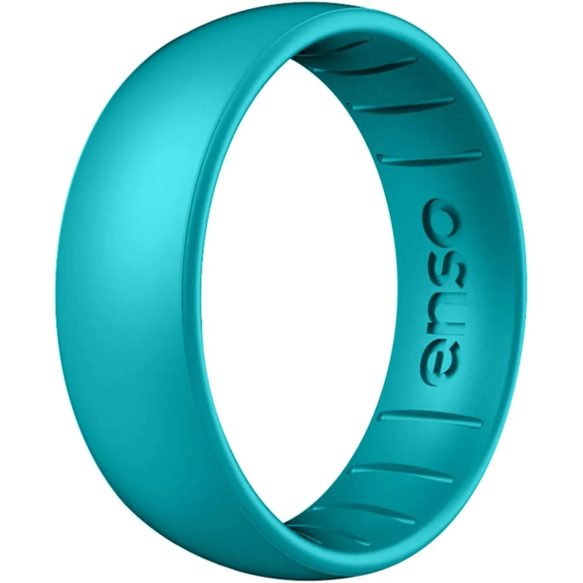 Enso Rings Classic Elements Series Silicone Ring - Silver - 10