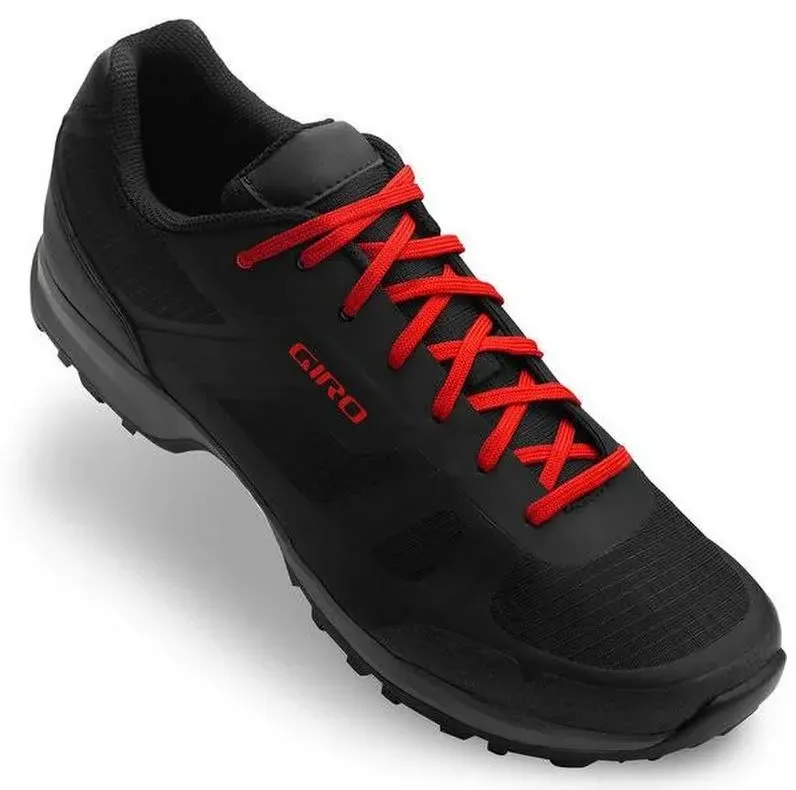 Giro Gauge Bicycle Shoes Black/Bright Red 41