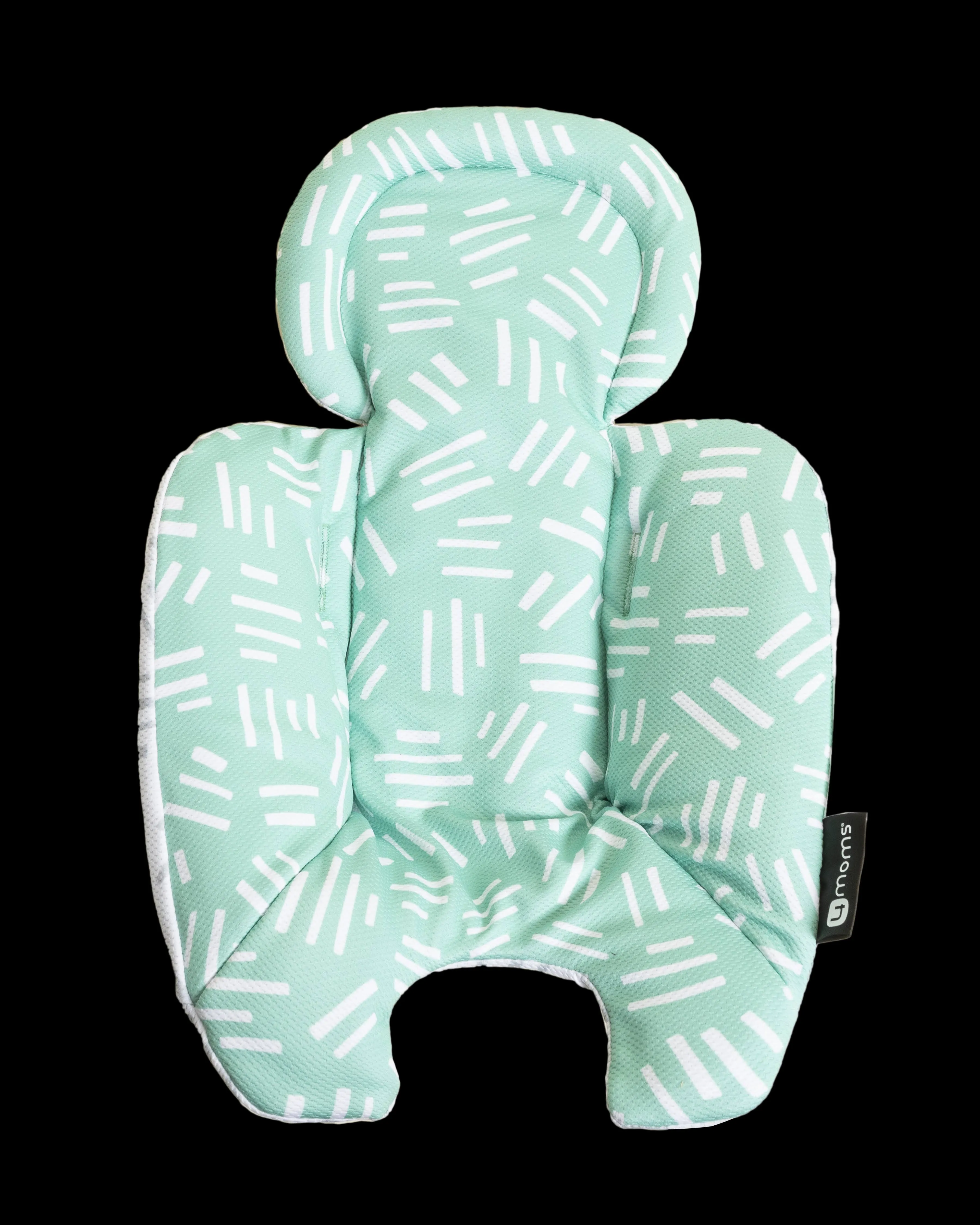 4 Moms Mamaroo Newborn Insert Mint green Cool Mesh Fabric Infant New Reversible