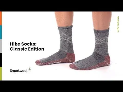 Smartwool Women's Hike Classic Edition Crew Socks - Full Cushion - Dark Sage