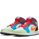 Air Jordan 1 Mid SE Big Kids' Shoes