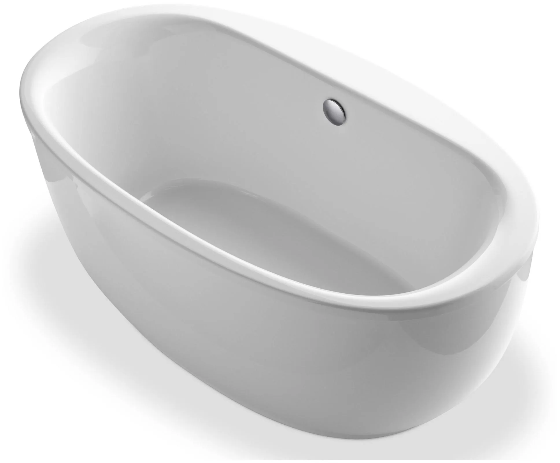 Kohler K-24002 Sunstruck 60" Soaking Bathtub for Freestanding - White