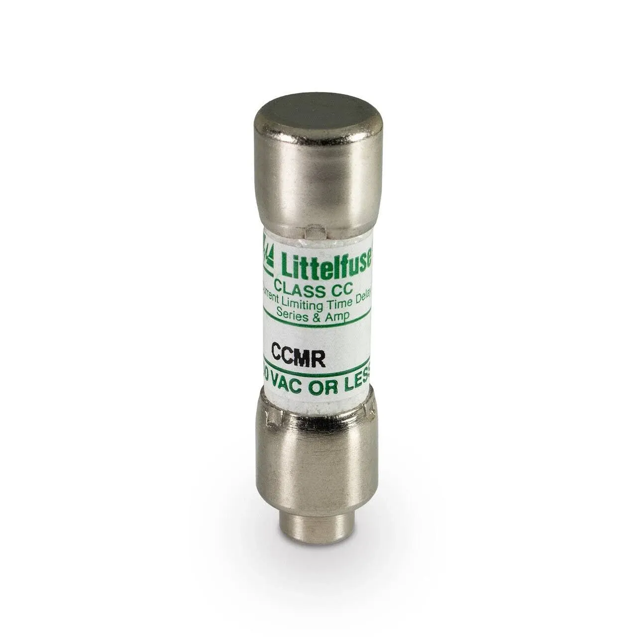 LITTELFUSE CCMR-20 (CCMR20) 20 Amp (20A) 600V Midget, Time Delay, Current Limiting Class CC Rejection Cartridge Fuses