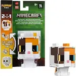 Minecraft Flippin&#039; Figs Calico Cat + British Shorthair Cat