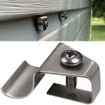 Address Plaques Hanger for Vinyl Siding, No-Hole Needed Outdoor House Number Sig