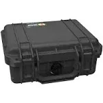 Pelican 1200 Shipping Box with Foam, Black