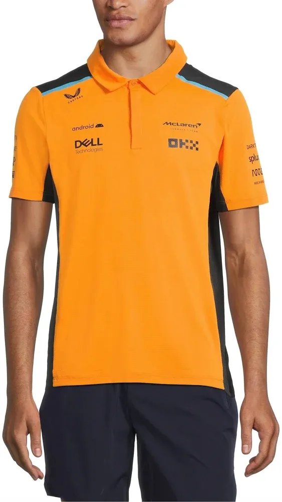 McLaren F1 Men's 2023 Team Replica Polo Shirt