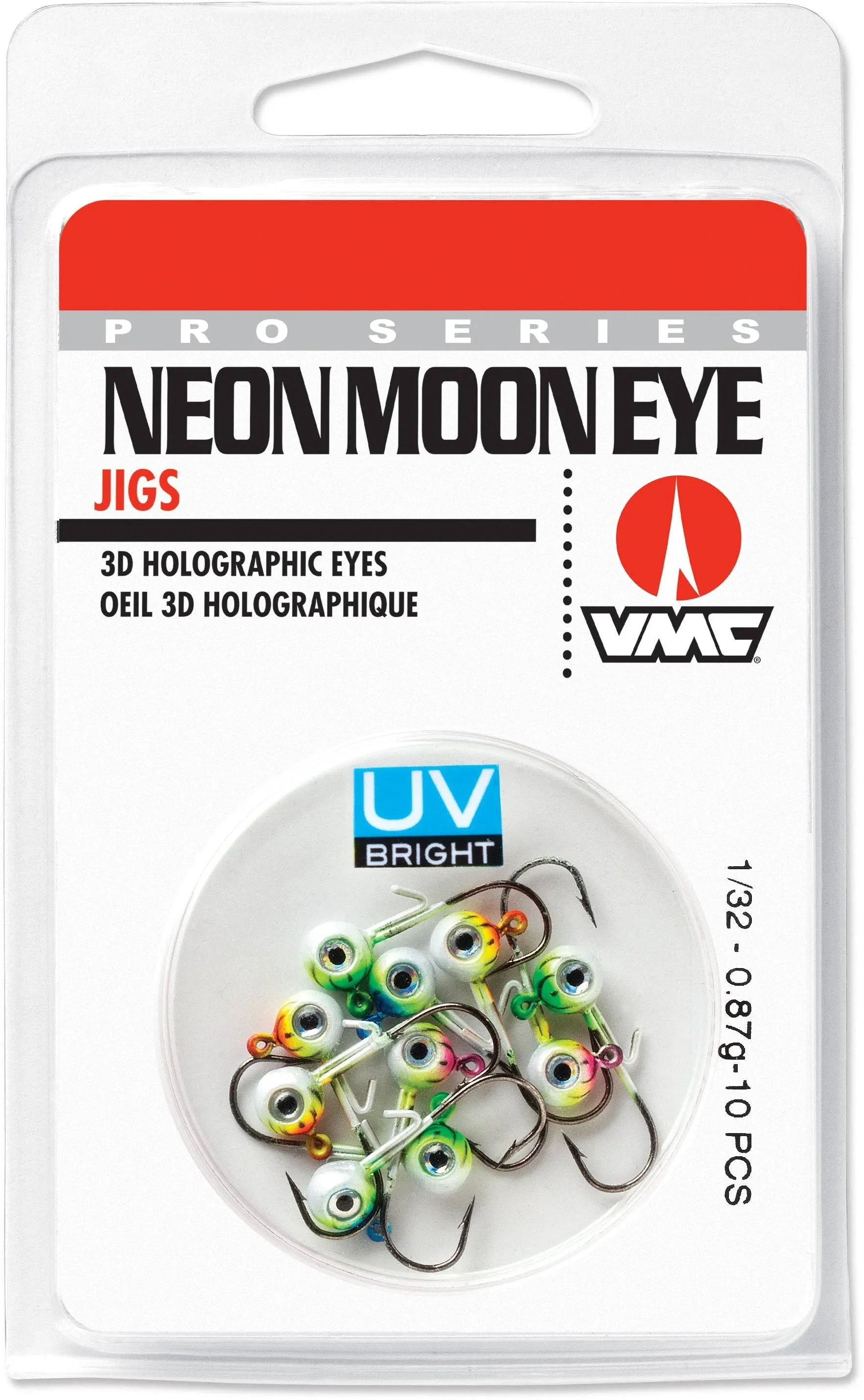 VMC Neon Moon Eye Jig UV Kit 1/32 Assorted