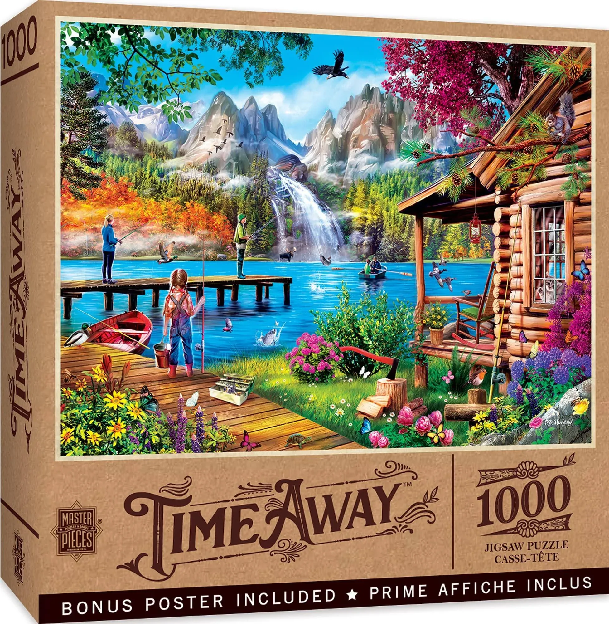 Time Away - Fishing with Pappy - 1000 Piece Puzzle