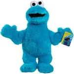 Sesame Street Big Hugs 18-inch Large Plush Cookie Monster Stuffed Animal, Blue, Pretend Play, Kids Toys for Ages 18 Month by Just Play