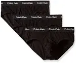 Calvin Klein Underwear Cotton Stretch Hip Brief 3-Pack Black Men&#039;s Size M L24609