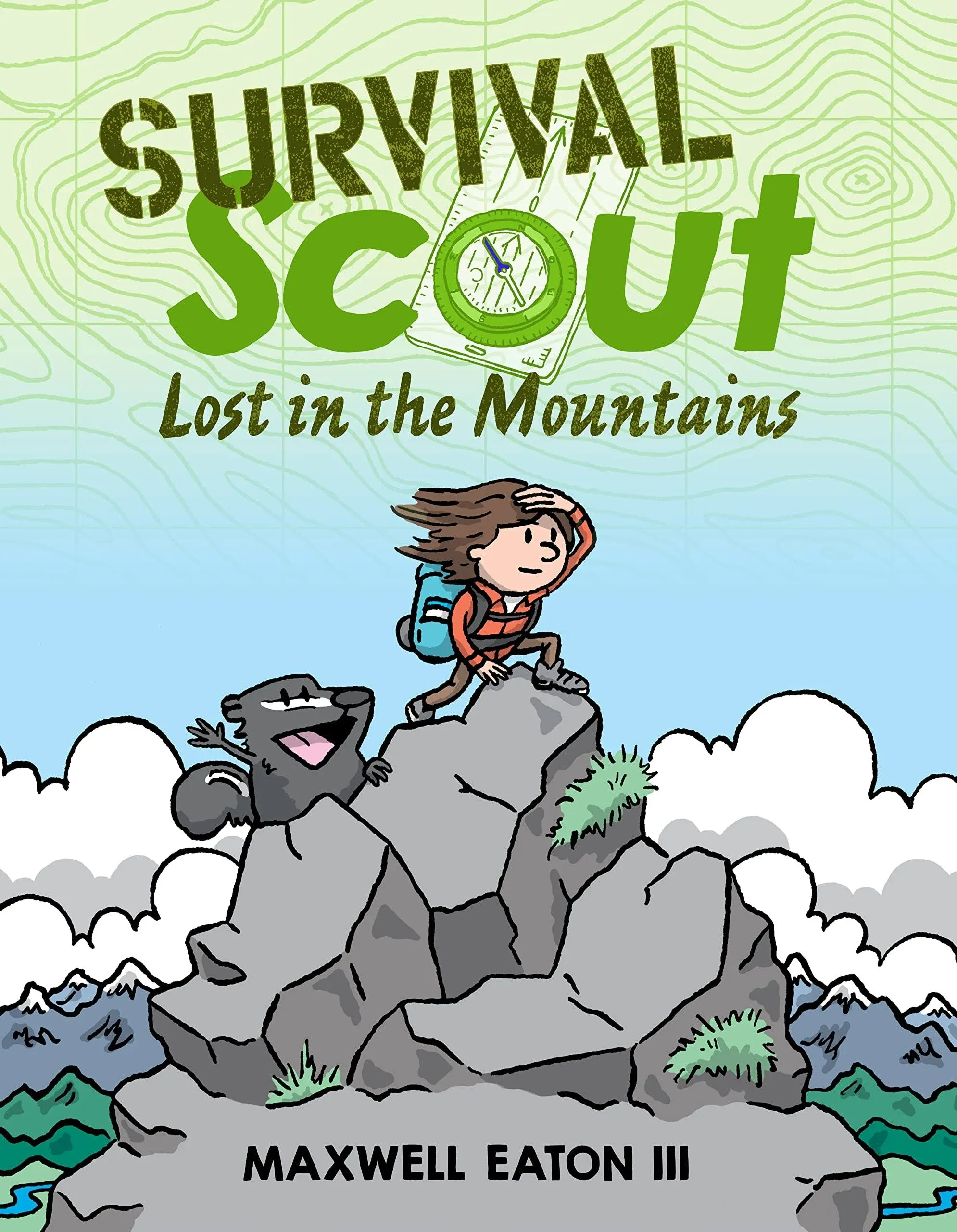 SURVIVAL SCOUT HC GN LOST IN MOUNTAINS (C: 0-1-0) (05/03/2023) ROARING BROOK PRESS