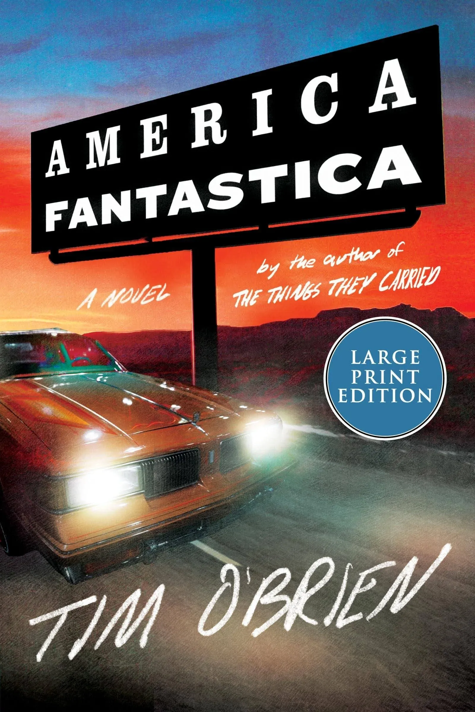 America Fantastica by Tim O&#039;Brien Paperback Book