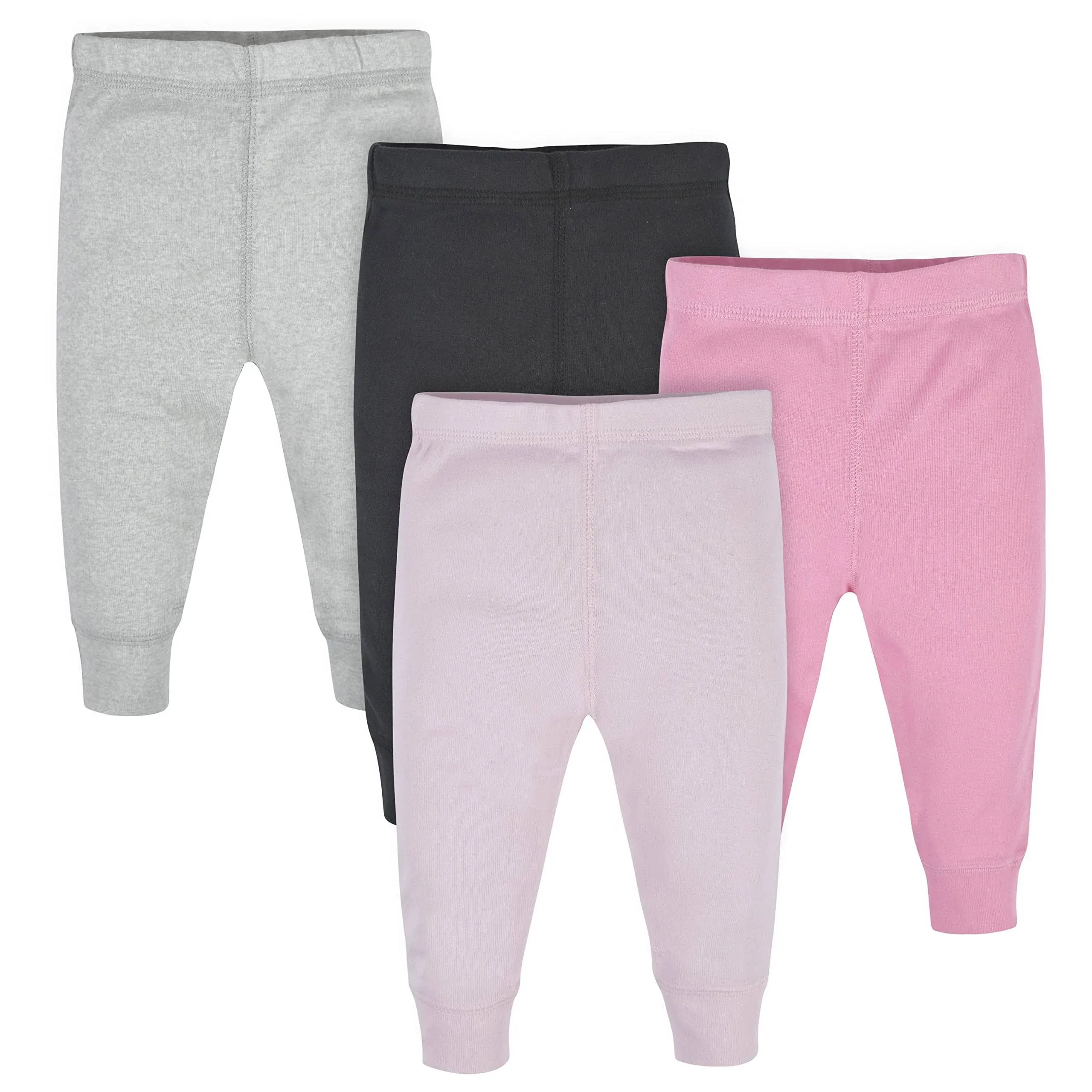 Gerber Baby Girls' 4-Pack Pants