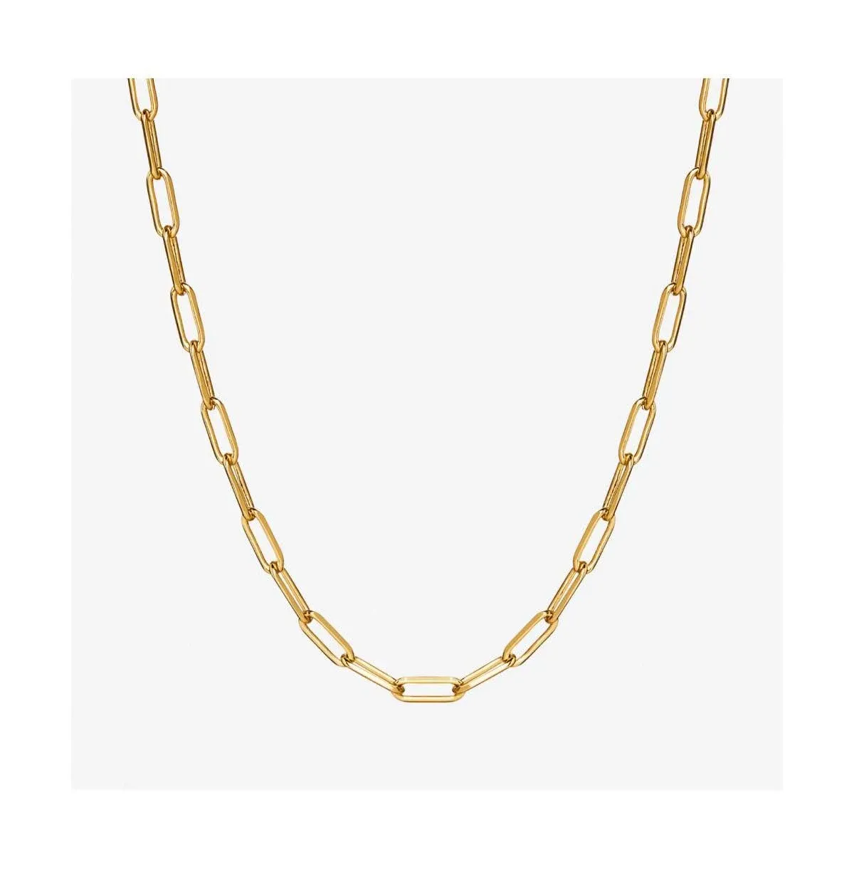 Link Chain Necklace In Gold