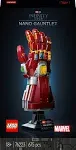 LEGO Marvel Nano Gauntlet, Iron Man Model with Infinity Stones, 76223 Avengers: Endgame Film Set, Collectable Memorabilia, Gift Idea for Adults and Teens