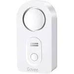 Govee Water Detectors, 100dB Adjustable Audio Alarm Sensor, Sensitive Leak & Drip Alert, for Kitchen Bathroom Basement (Battery Included)