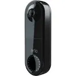 Arlo Essential Wired Video Doorbell - Black AVD1001B