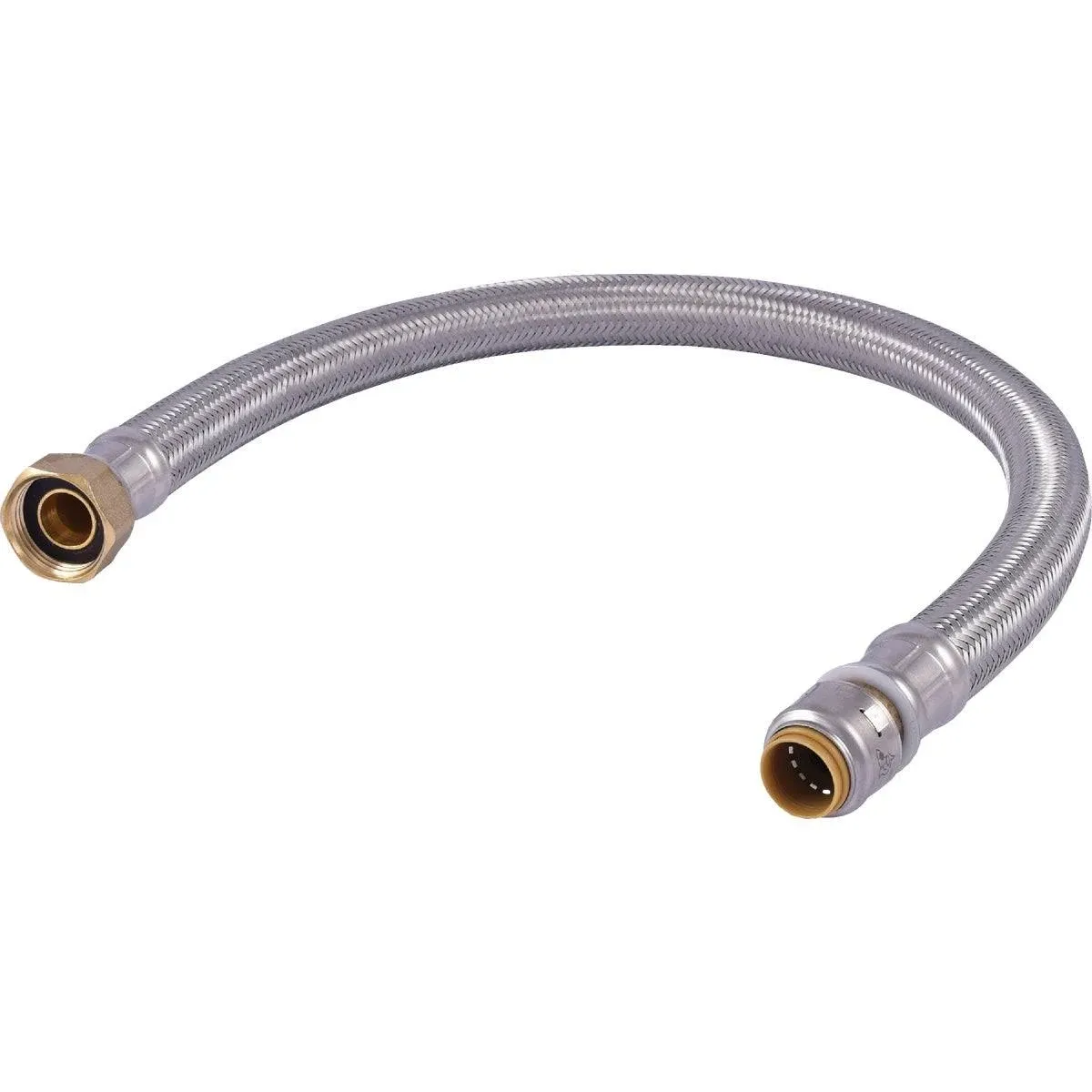 Sharkbite U3068FLEX24LF Supply Line 24 L x 1/2 ID Push Fit x 3/4 OD FIP in.