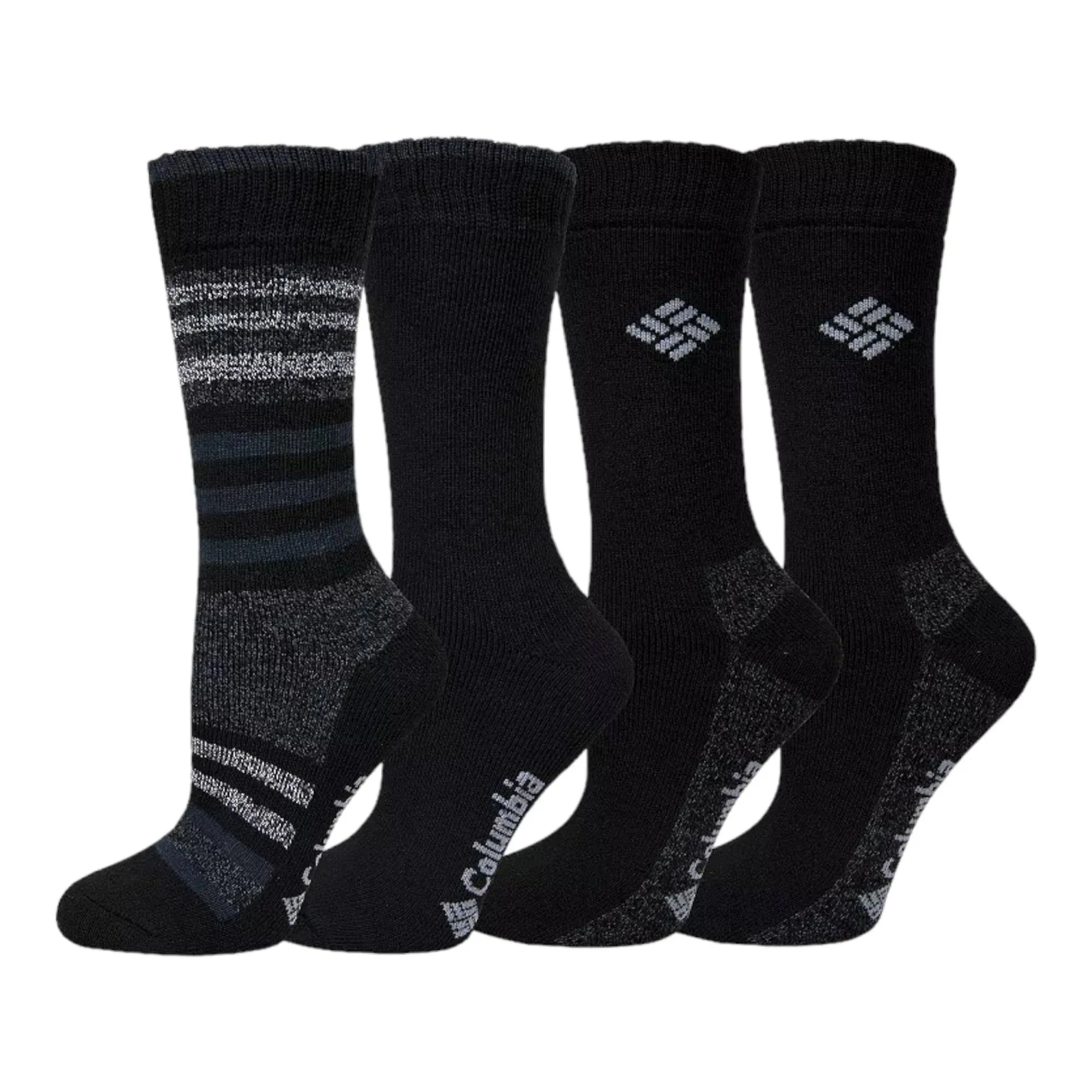 Columbia Women's 4 Pack Moisture Control Crew Socks