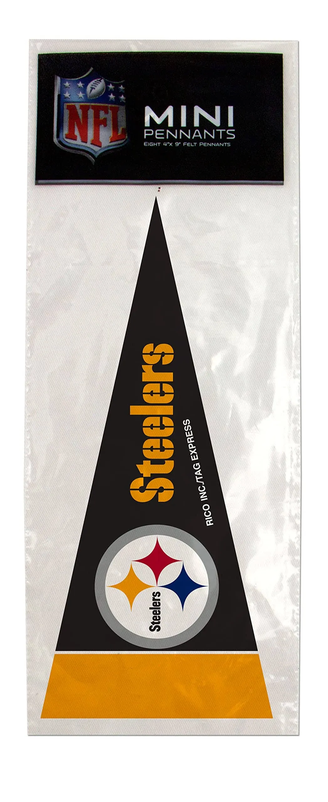 Rico Industries Pittsburgh Steelers Mini Pennants