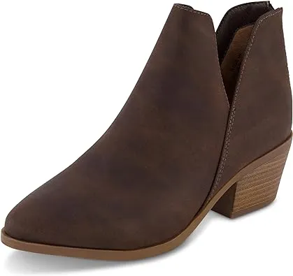 Elodie Casual Ankle Boot Chestnut / Wide / 8.5