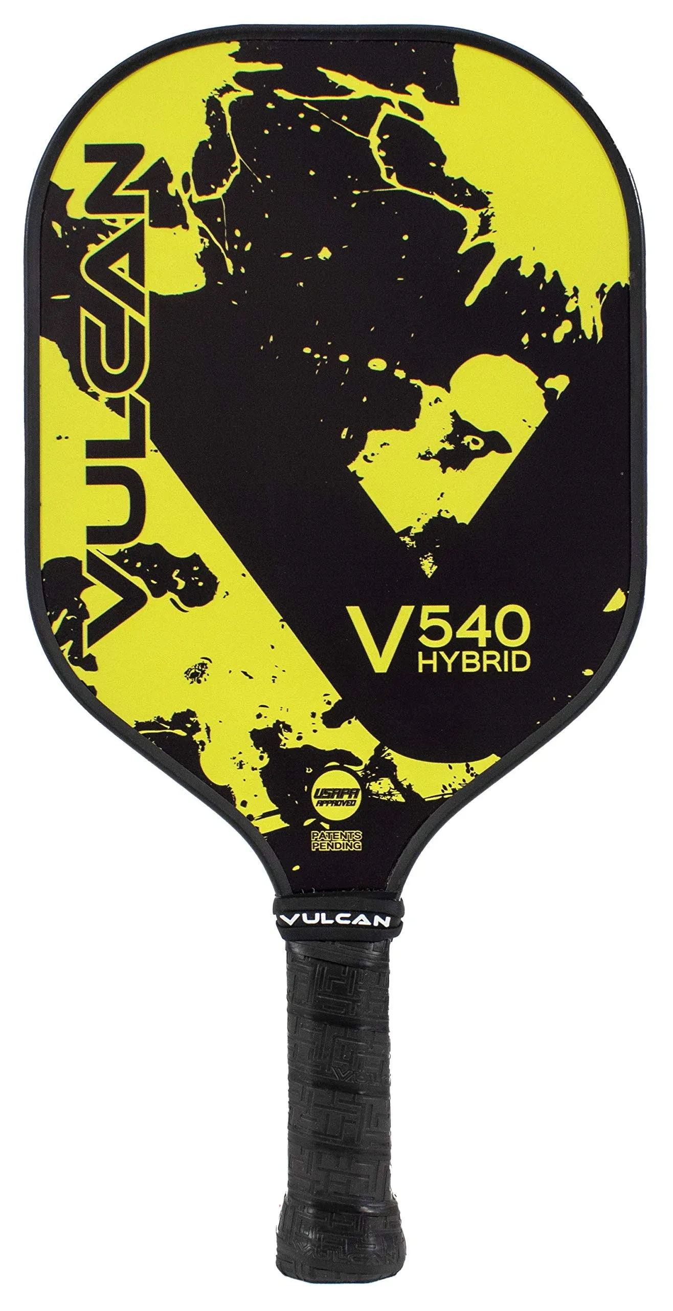 Vulcan V540 Hybrid (Yellow Splatter) Pickleball Paddle