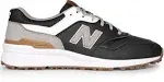 New Balance 997 SL Golf Shoes - Black/White - 9.5 - 2E