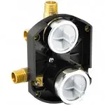 Delta MultiChoice Integrated Shower Diverter Rough Universal Inlets / Outlets R22000