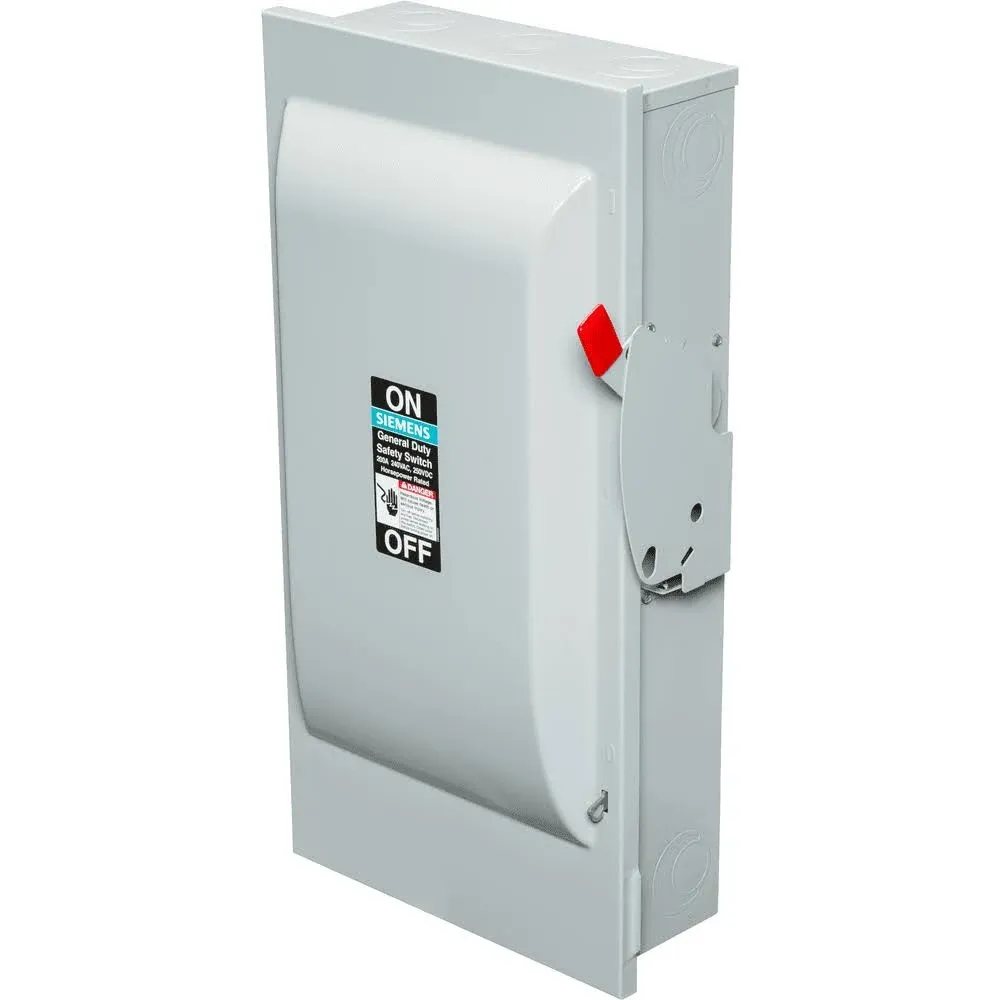 200 Amp 240-Volt 3-Pole Non-Fusible General Duty Safety Switch