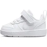 Nike Toddler Court Borough Low Recraft Shoes, Boys', Size 8, White/White-White