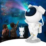 Mopzlink Astronaut Galaxy Projector Star Projector, Remote Control Space Buddy Night Light with Timer, for Gaming Room, Home Theater, Kids Adult