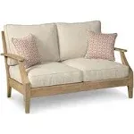 Ashley Beige Clare View Loveseat w/Cushion