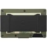 Ridge Aluminum Cash Strap Wallet-Matte Olive