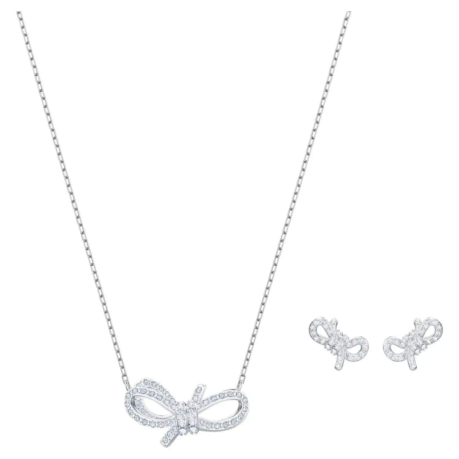 Swarovski Lifelong Bow Set, White 5470594