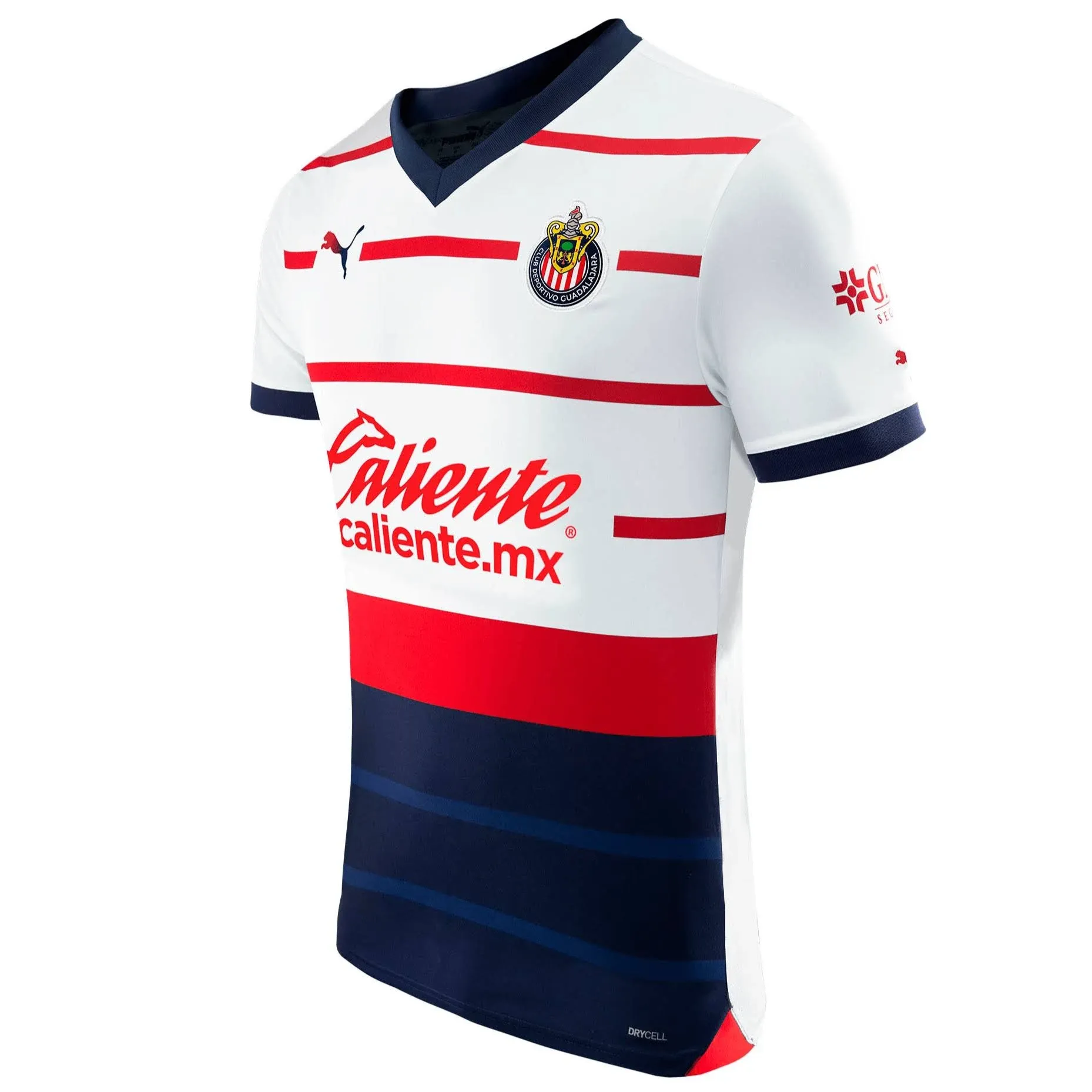 Puma Men's Chivas Away Jersey 23 White / S