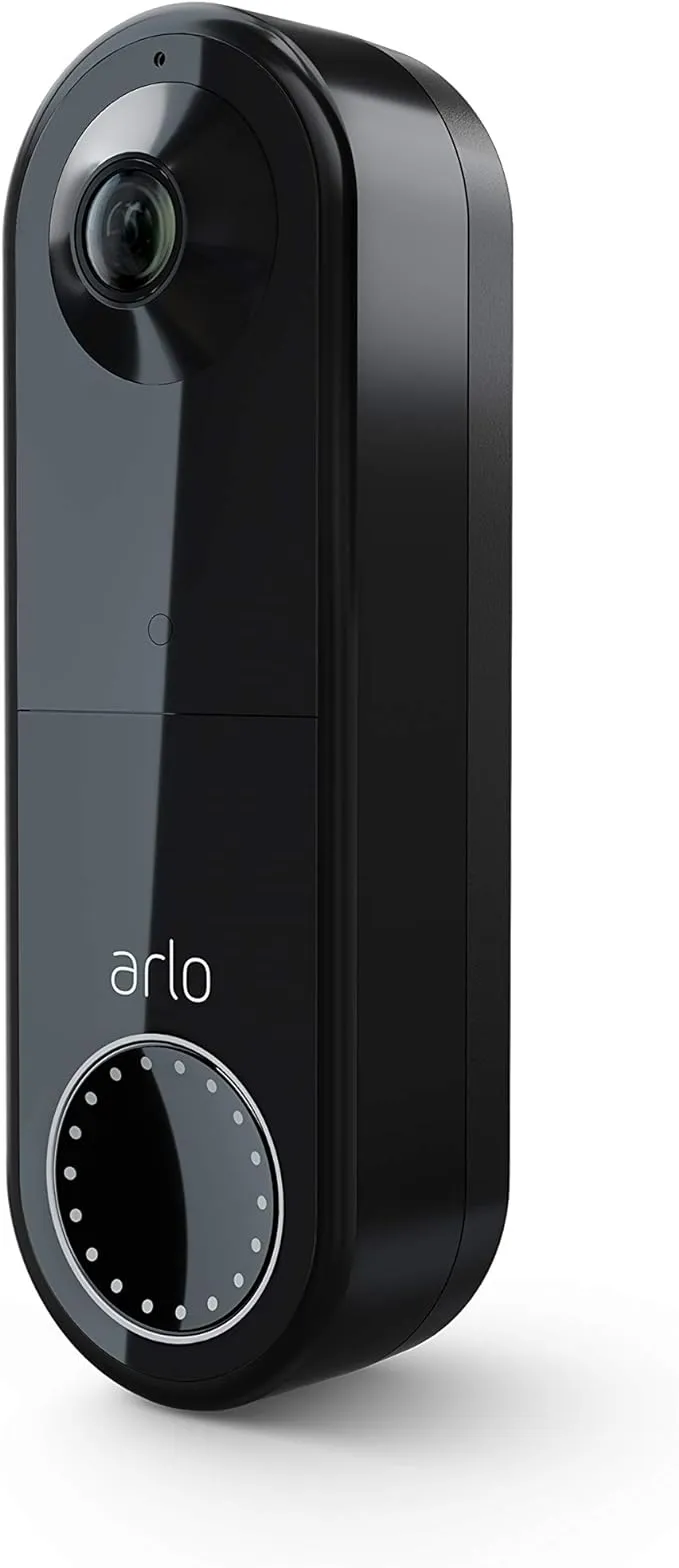 Arlo Essential Video Doorbell Wire-Free - Black