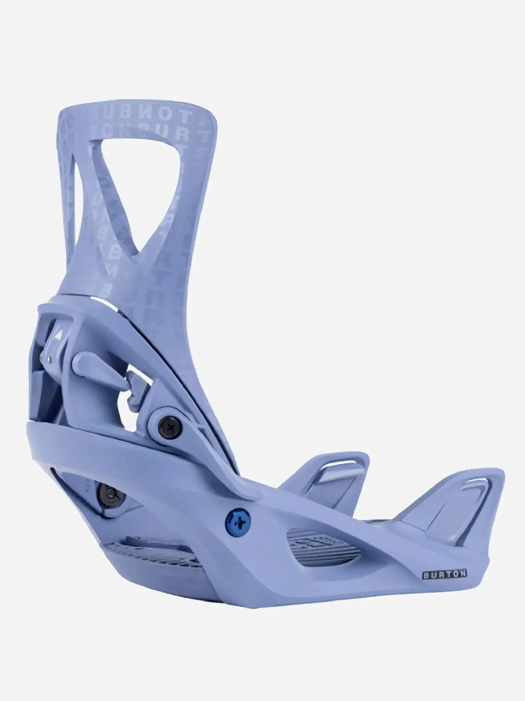 Burton Men's Step On Re:Flex Snowboard Bindings, Large, Slate Blue Logo