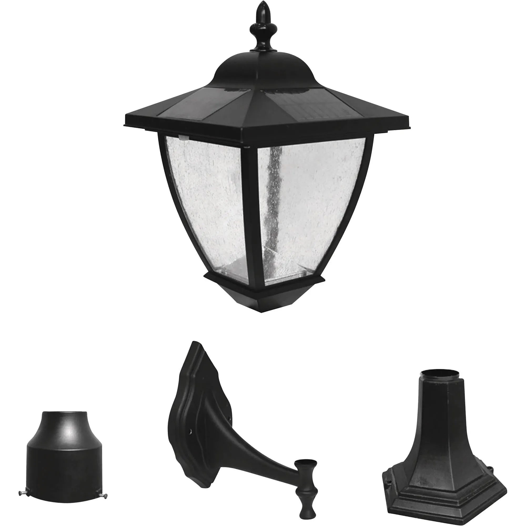 Nature Power Bayport Solar Lamp with 3 Mounting Options