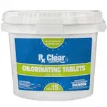 Rx Clear 3&#034; Dissolving Stabilized Chlorine Swimming Pool Tablets - (Choose Size)